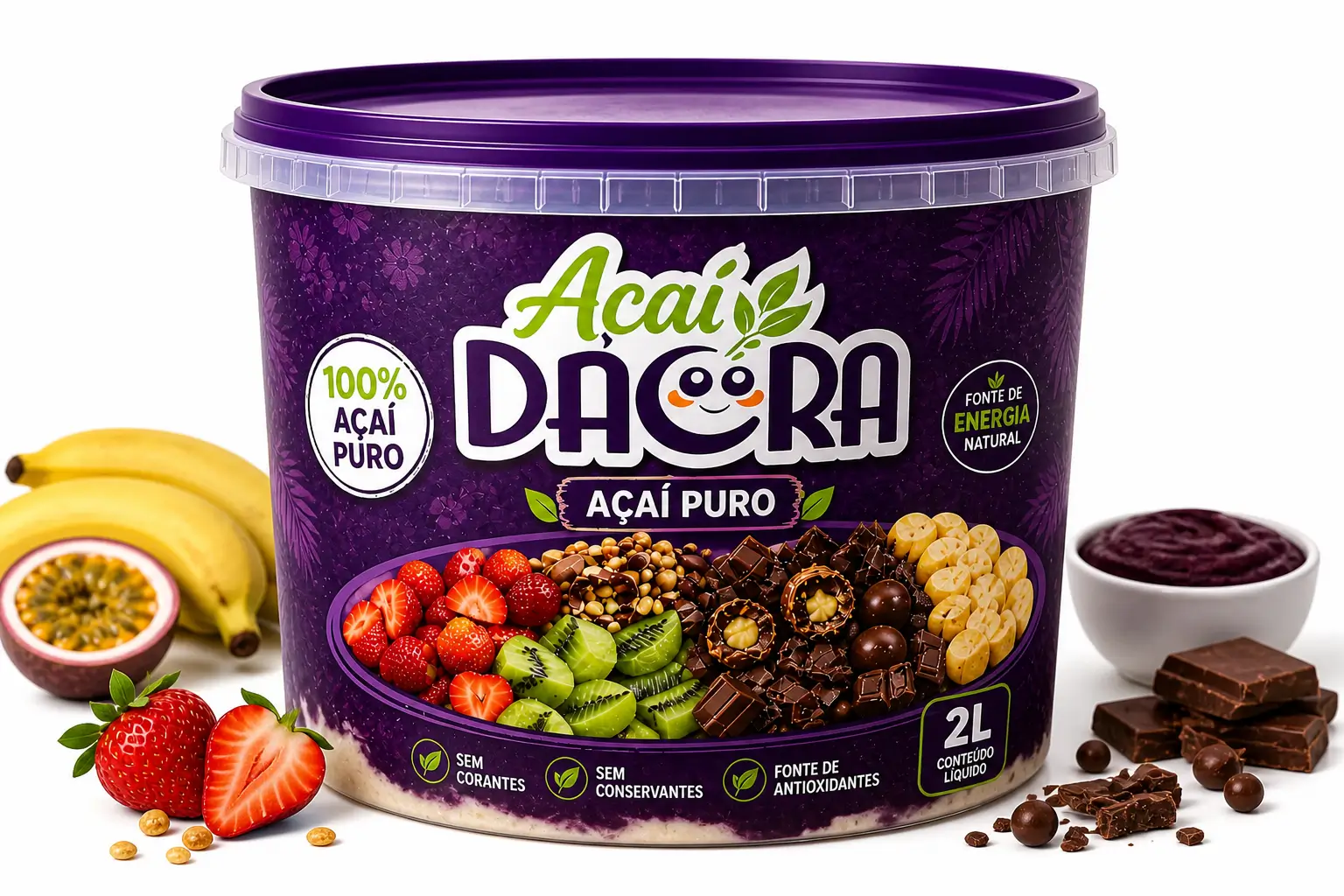 Mega Açaí 2 Litros – Açaí Daora